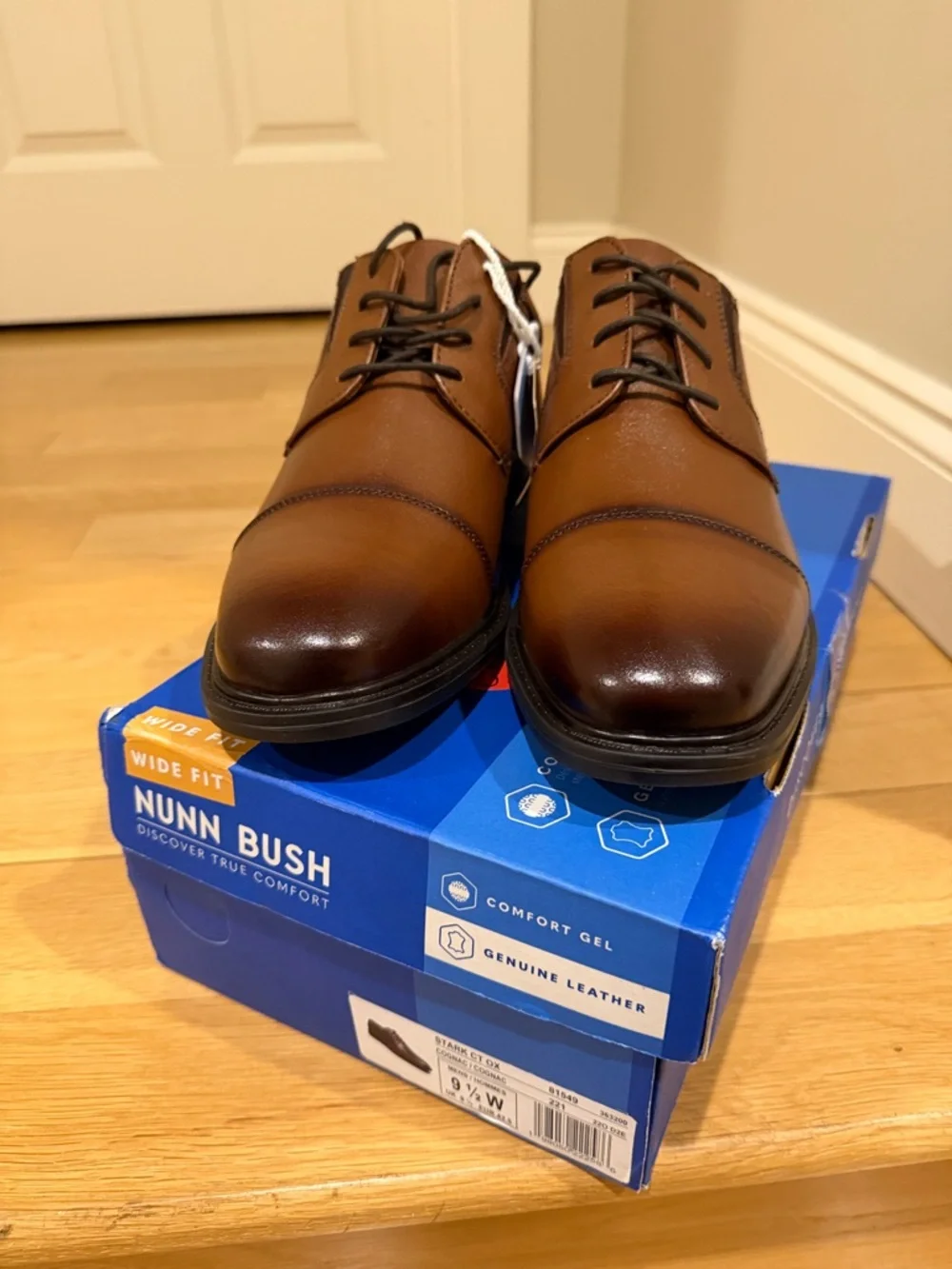 NUNN BUSH men’s Stark Cap Toe Oxford